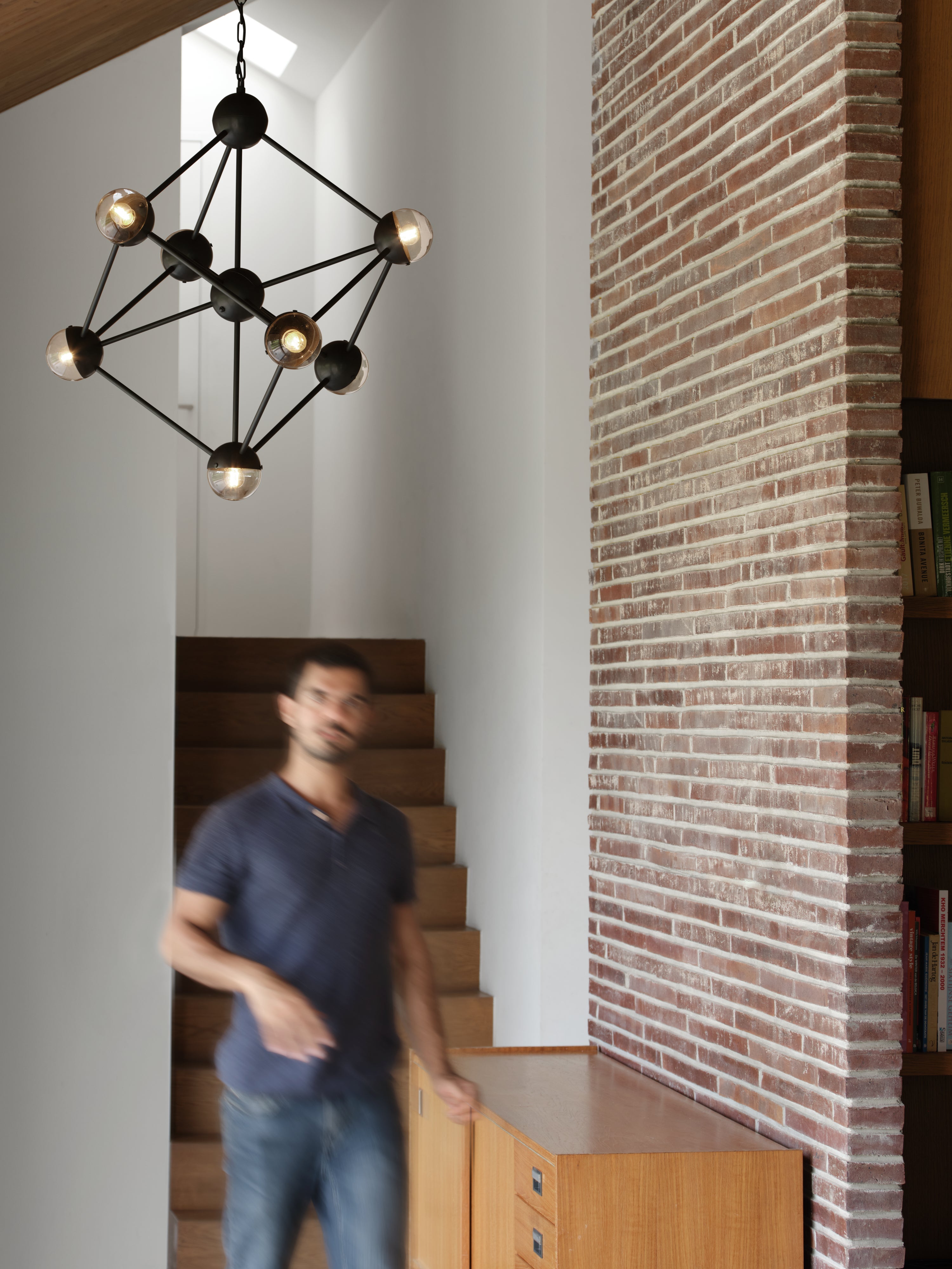 Schwung Molecule Chandelier Black Gunmetal | Small